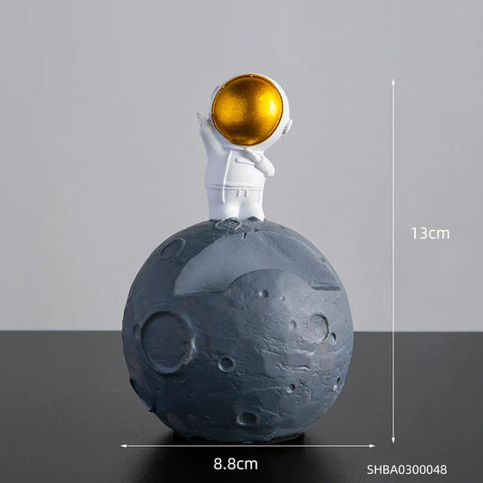 Resin Moblie Phone Halter Kreative Interstellar Astronauten Statue Mode Telefon Ständer Büro Studium Desktop Süße Accessoires