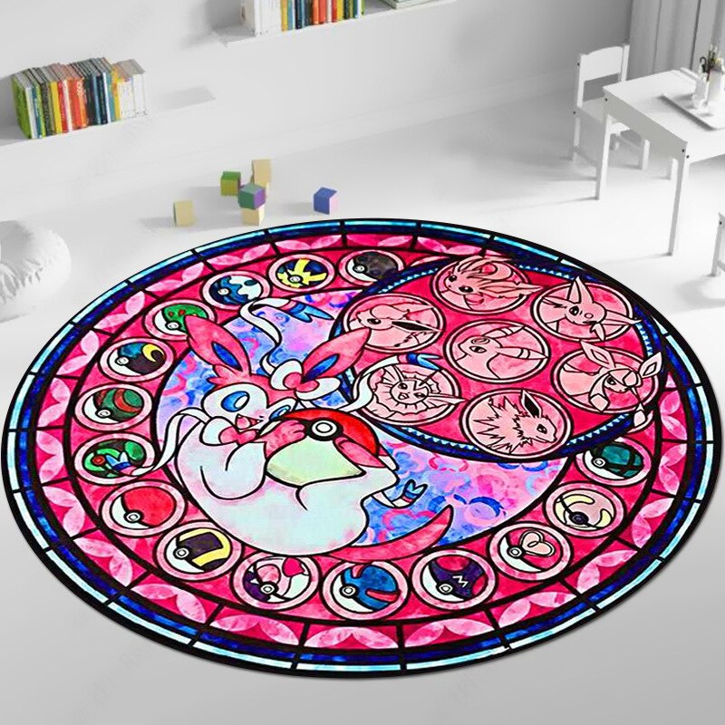 Anime Pokémon Rundteppich