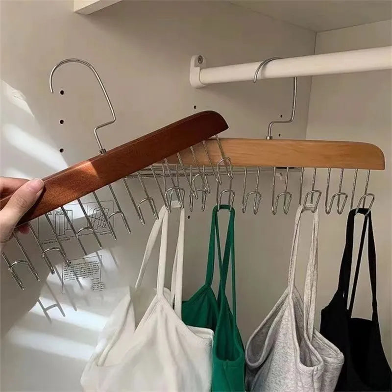 Multi-Hook-BH und Zubehörhalter - Vielseitiger Kleiderorganisator für Damen-BHs, Schals, Krawatten und Gürtel
