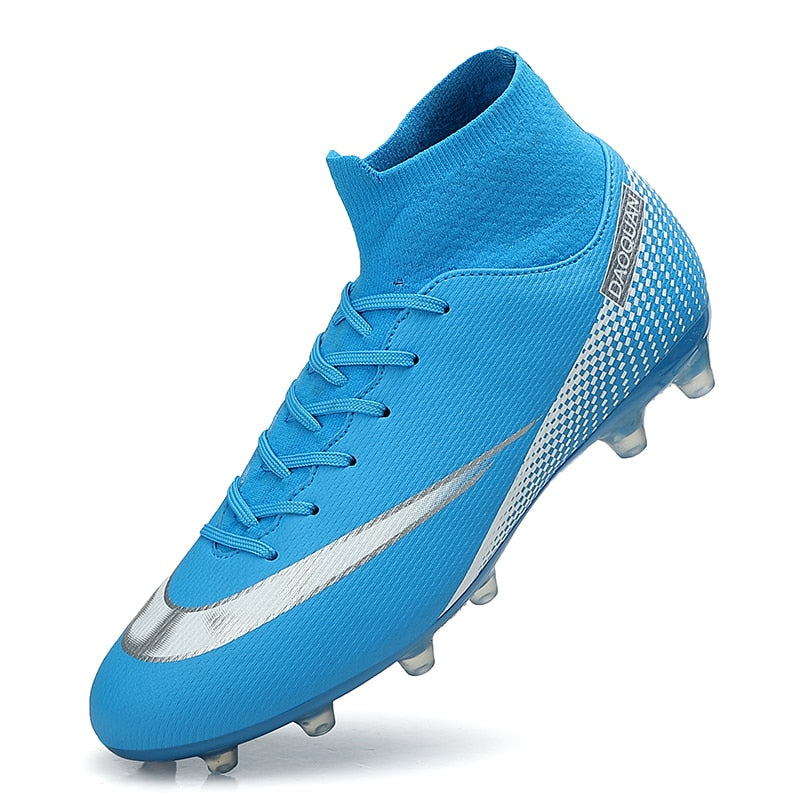 Frendorf | Turf Fußballschuhe Hohe Knöchel Futsal Männer Ag Tf Outdoor Atmungsaktive Fußball Stiefel Rutschfeste Trainer