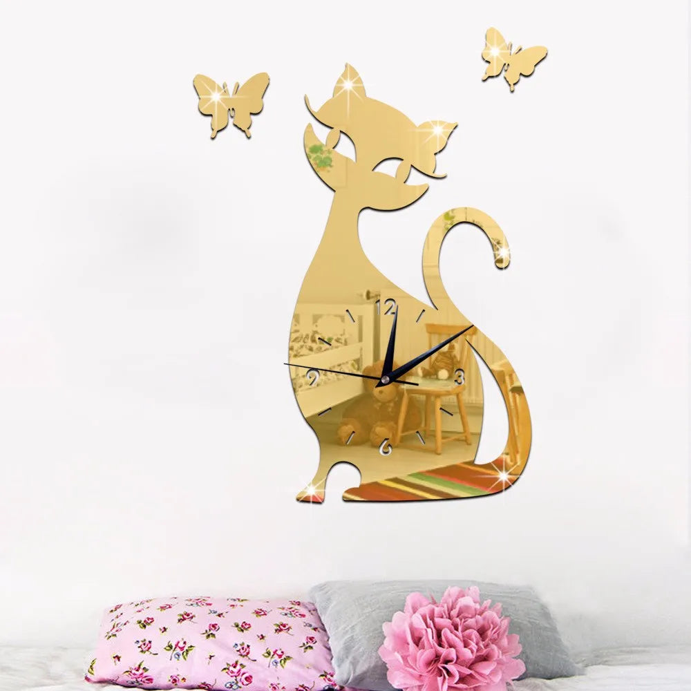 Frendorf | TickTale Kinderzimmer Wanduhr | Kreative Uhr mit süßem Design | Stille Wanduhr für Schlafzimmer & Spielzimmer