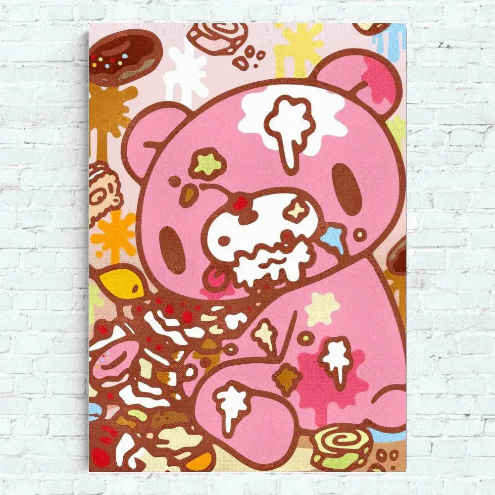 Cartoon G-gloomy Poster Zuhause Büro Wand Schlafzimmer Wohnzimmer Küche Dekoration Malerei