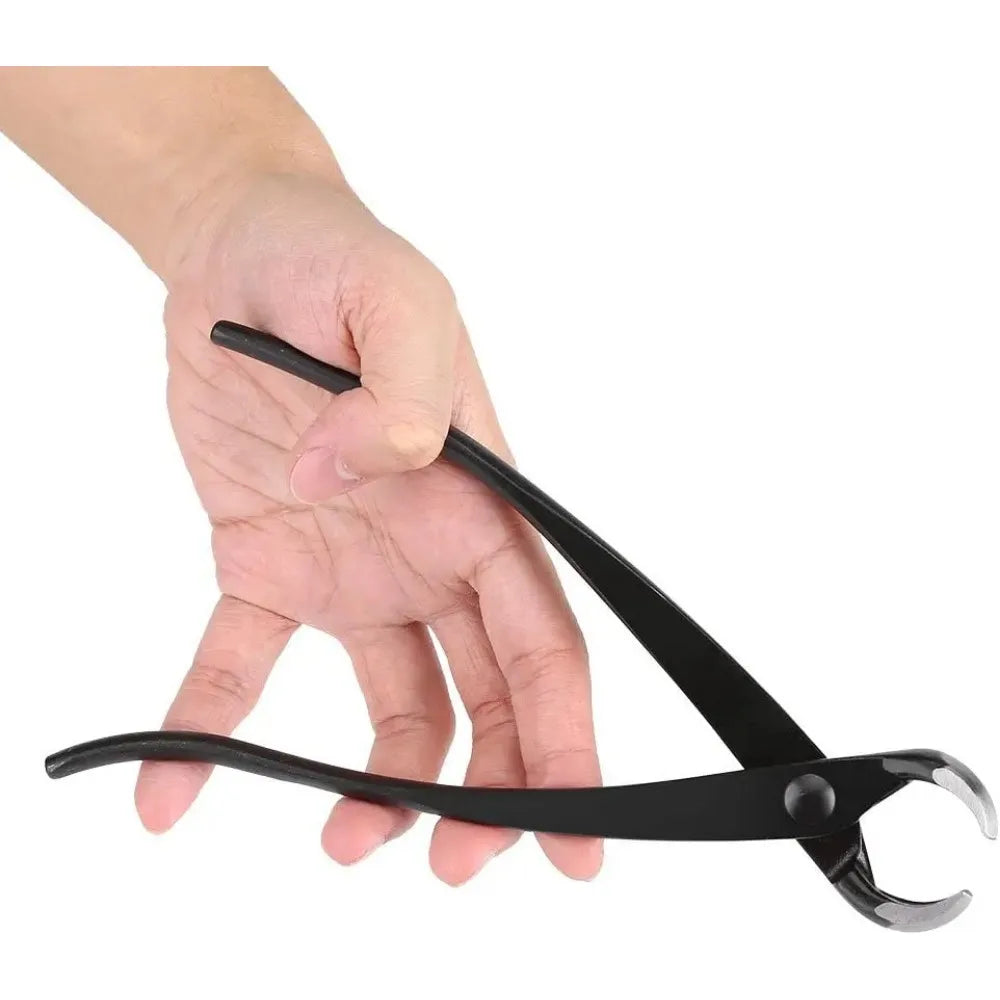 Frendorf | BonsaCut | Bonsai Konkavschneider | Hochfester Carbonstahl | Präzisionsschnitt für Bonsai-Pflege