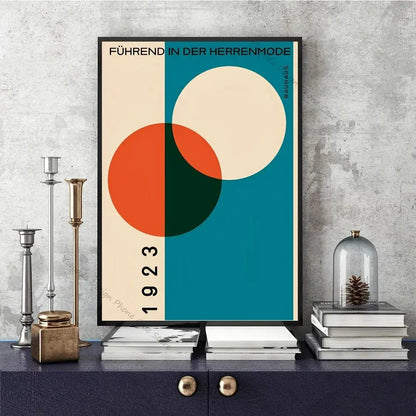 Frendorf | Bauhaus Poster: Erheben Sie Ihre Dekoration mit moderner abstrakter Kunst