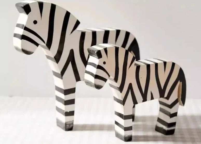 Frendorf | 2 Stück kreative Retro Zebra Raumdekorationen