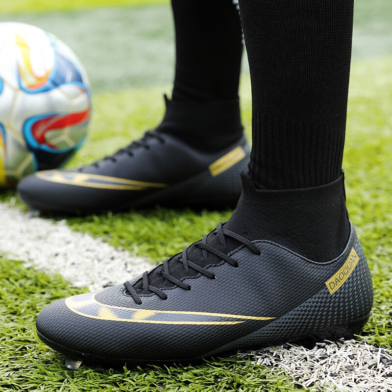 Frendorf | Turf Fußballschuhe Hohe Knöchel Futsal Männer Ag Tf Outdoor Atmungsaktive Fußball Stiefel Rutschfeste Trainer