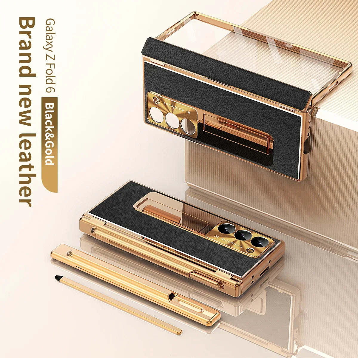 Frendorf | Prestige Z Fold 6, 5, 4 Leder S Pen Halteretui