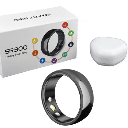 Frendorf | VitalRing Intelligenter Gesundheits- und Fitnessring | Schlafüberwachung | Herzfrequenz | Stilvolles Design