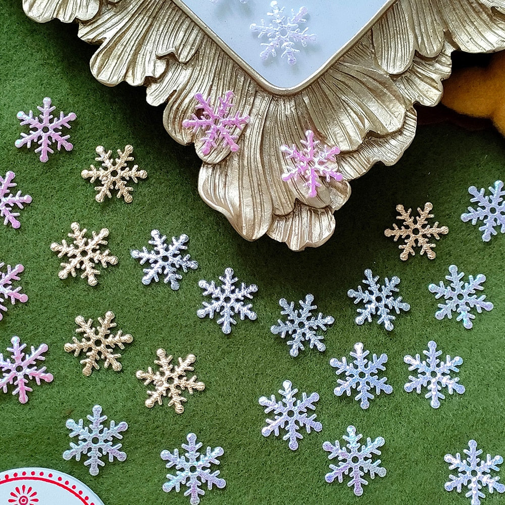 Frendorf | Künstliche Weihnachts-Schneeflocken-Konfetti