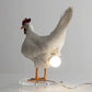 Dekorative Nachtlichter Simuliertes Tier Lustige Osterhausdekoration Party Karneval Hühnerlampe Küken Nachtlicht Ornamente