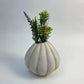 Europäischer und amerikanischer Stil kreative Harz Kunstvase gestreiftes Design Wohnkultur Wohnzimmer Dekoration Vase
