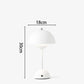 Nordische farbenfrohe Tischlampe