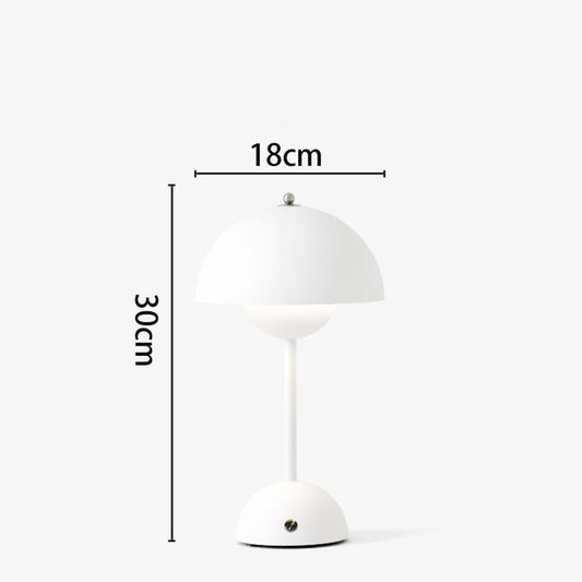 Nordische farbenfrohe Tischlampe