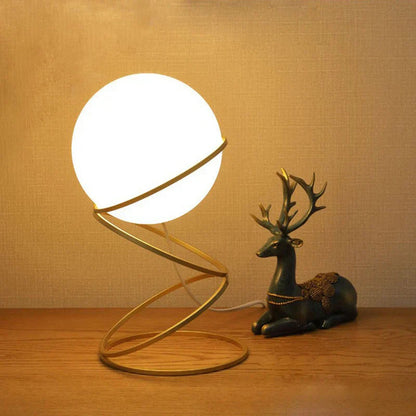 Frendorf | CozyGlow Elegante Tischlampe – Warme LED Beleuchtung für Gemütlichkeit und Stil