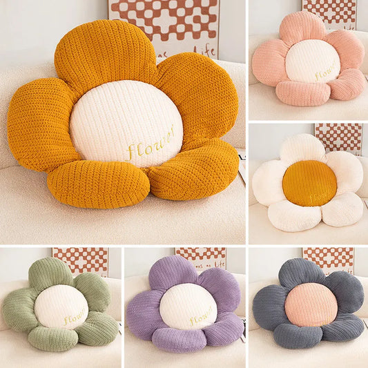 Fluffy Daisy Kissen