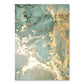 Nordic Abstract Sand Waves Gold Palm Posters Green Marble Line Coral Wall Art Print Canvas Painting Pictures Living Room Decor