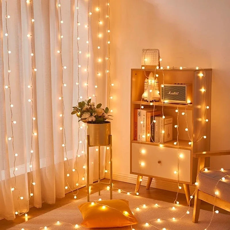 Starlight LED Lichterkette: Ideal für Innendekoration, Außencamping und Zeltatmosphäre