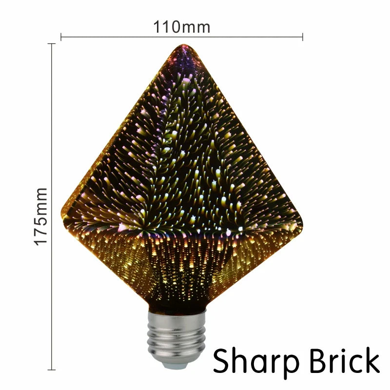 3D LED Feuerwerksbirne