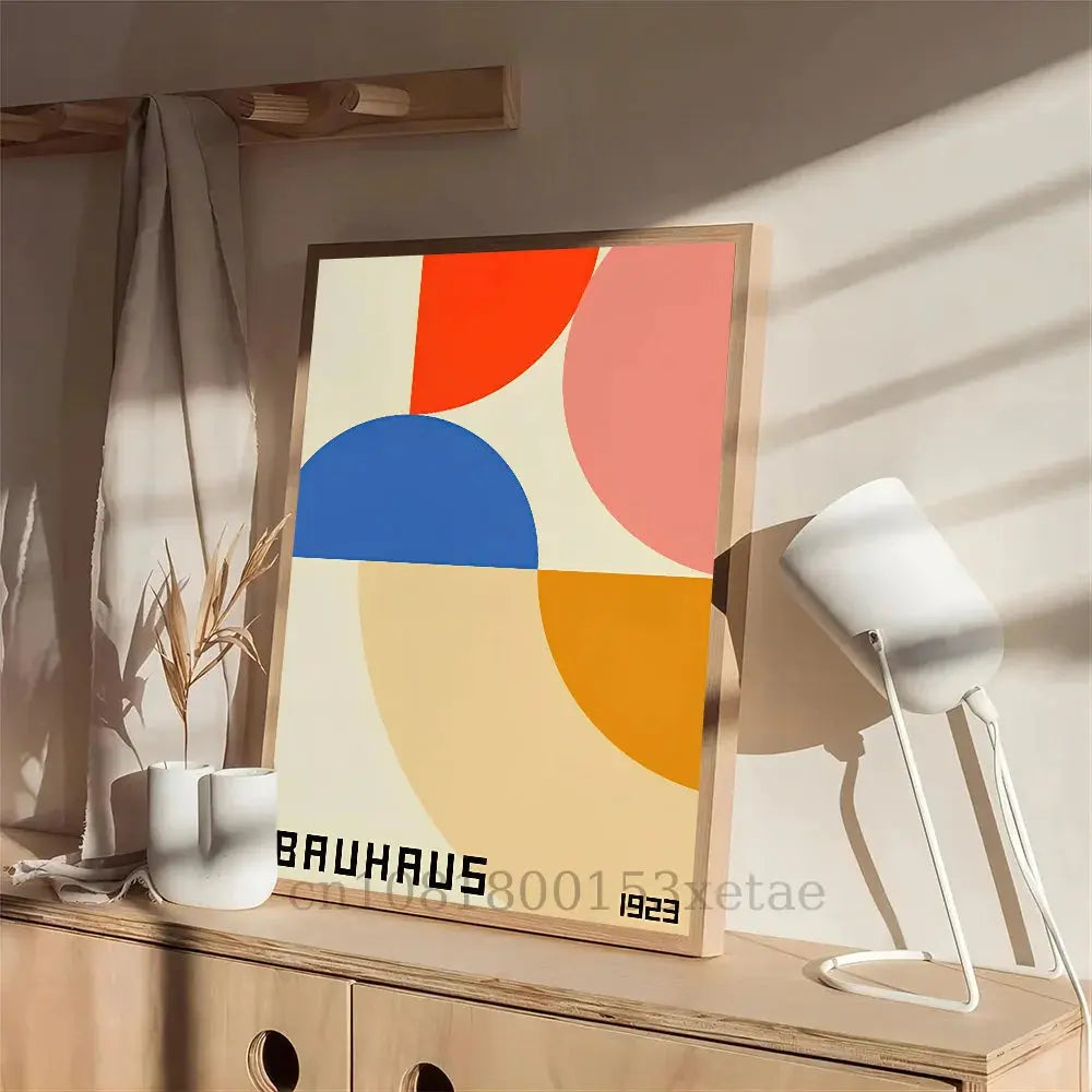 Frendorf | Bauhaus-Poster für ein elegantes Interieur in nordischer abstrakter Geometrie