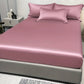 Frendorf | SatinDreams Luxus Spannbettlaken | Seidiges Satin-Bettlaken | Atmungsaktiv & Kühlend | Knitterfrei | Pflegeleicht