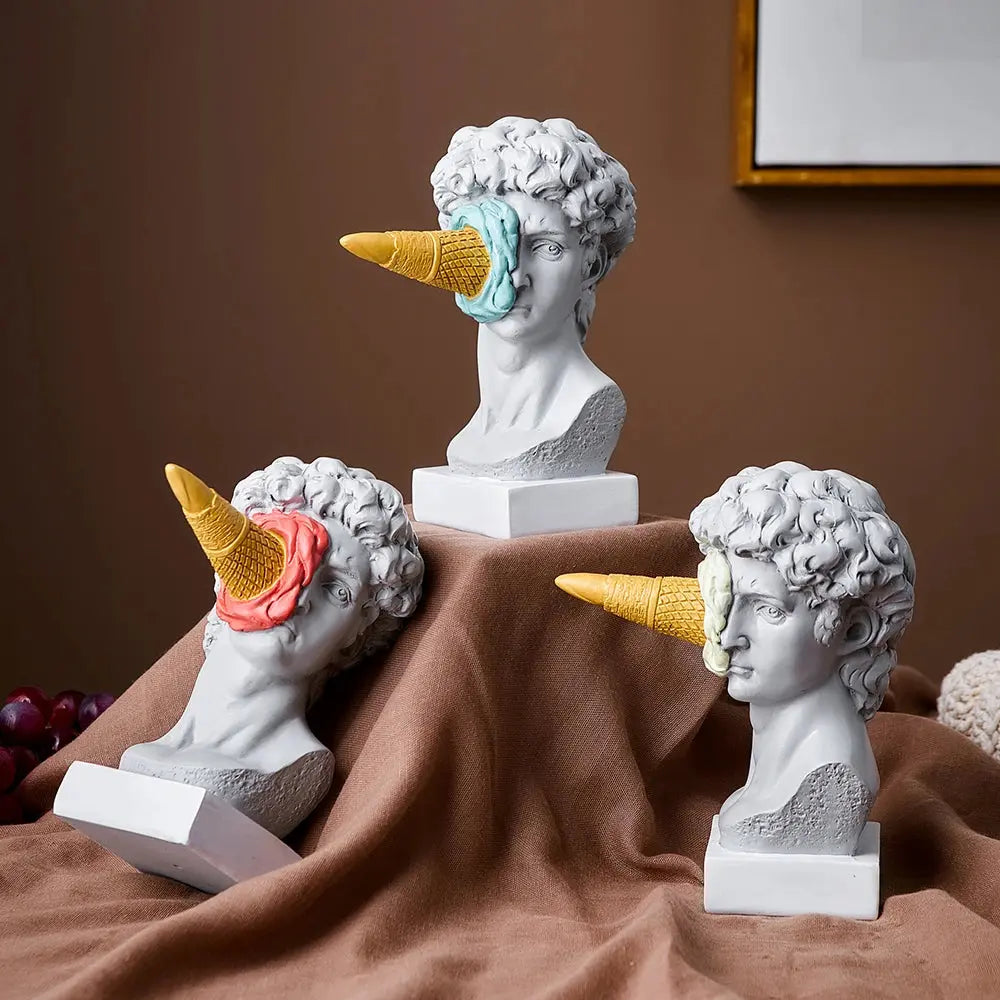 Frendorf | David Statue Eiscreme Edition: Gourmet und Elegante Kunst