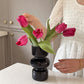 Glas Tier Vase - Mehrfarben