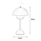 Nordic Led Pilz Nachttisch Lampe Verschiedene Farben