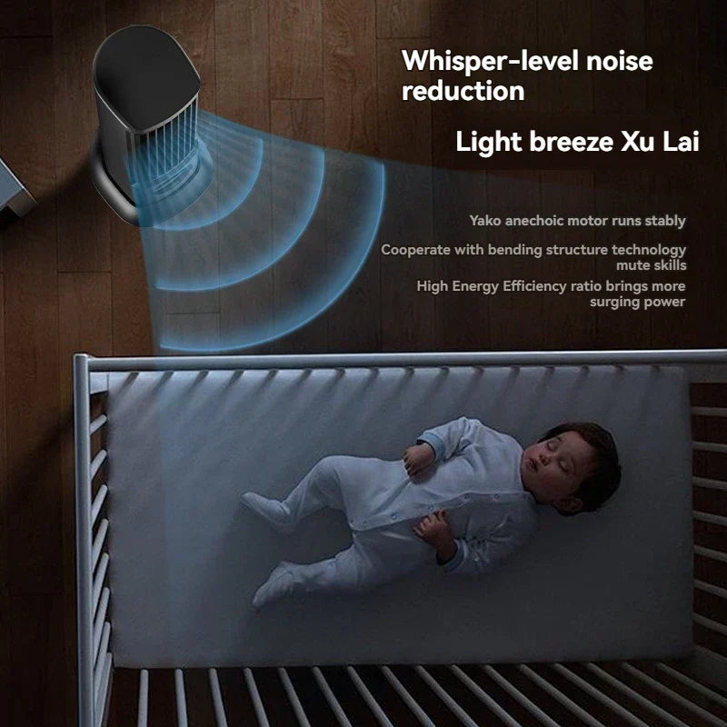 Frendorf | Towerless Ultra Cool Air Conditioning Desktop Fan