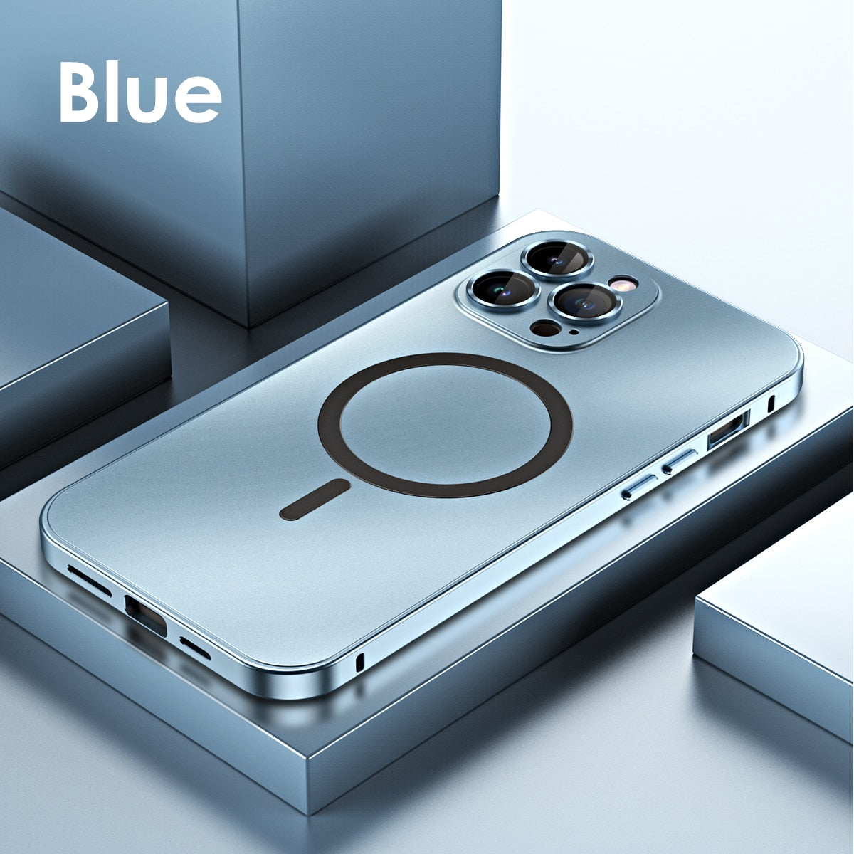Frendorf |  Metall Hülle mit Kameraschutz - iPhone