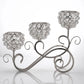 Kristall Kerzenhalter 3 Arme Kerzenständer Jubiläum Candelabra Kerzenständer Hochzeitsfeier Tisch Dekoration Candelabra