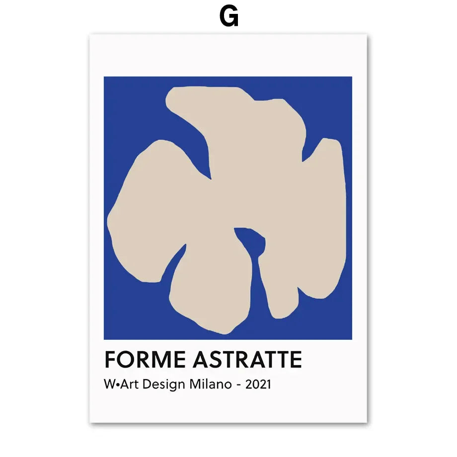 Nordic Simple Aesthetics Wandkunst Nude Linie Blau Abstrakt HD Öl Auf Leinwand Poster Zuhause Schlafzimmer Wohnzimmer Dekoration Geschenk