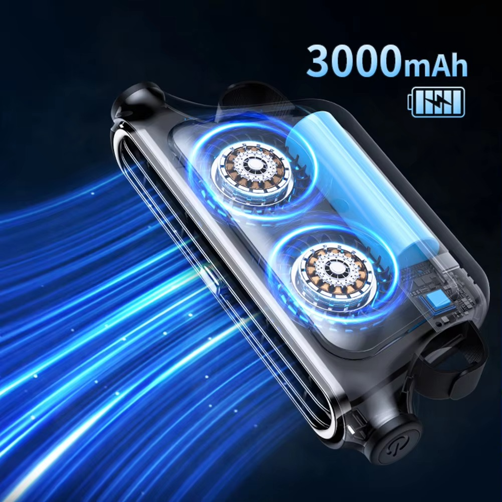 Frendorf | Auto Kopfstütze Kühlventilator 3 Geschwindigkeiten einstellbarer elektrischer Autositzventilator 5V/2A Auto Rückenlehnenventilator Auto Innenzubehör