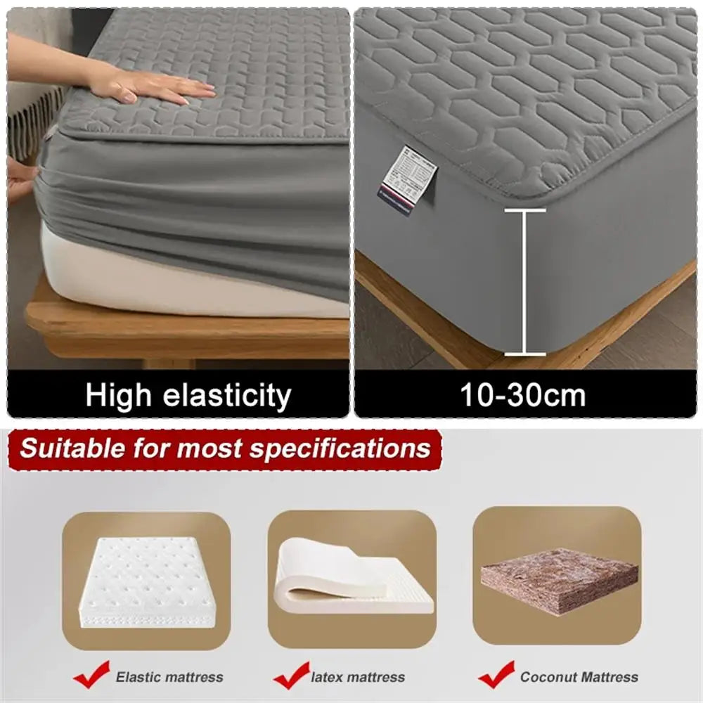 Frendorf | Wasserdicht Ultra-Soft Fitted Latex Matratzenauflage Bezug