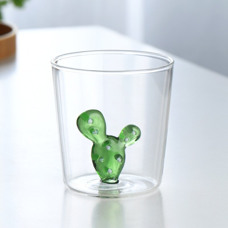 Kaktus Glasbecher