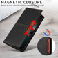 Frendorf | RFID Flip Leder Samsung S25/S24/S23 Magnetische Brieftaschenhülle