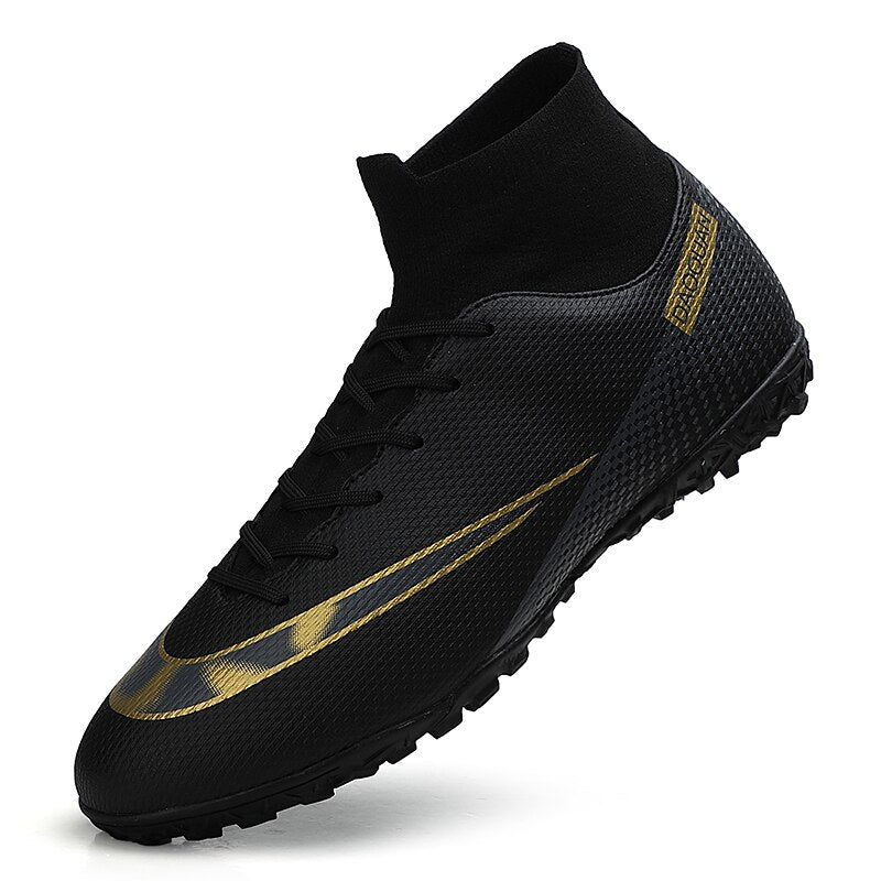 Frendorf | Turf Fußballschuhe Hohe Knöchel Futsal Männer Ag Tf Outdoor Atmungsaktive Fußball Stiefel Rutschfeste Trainer