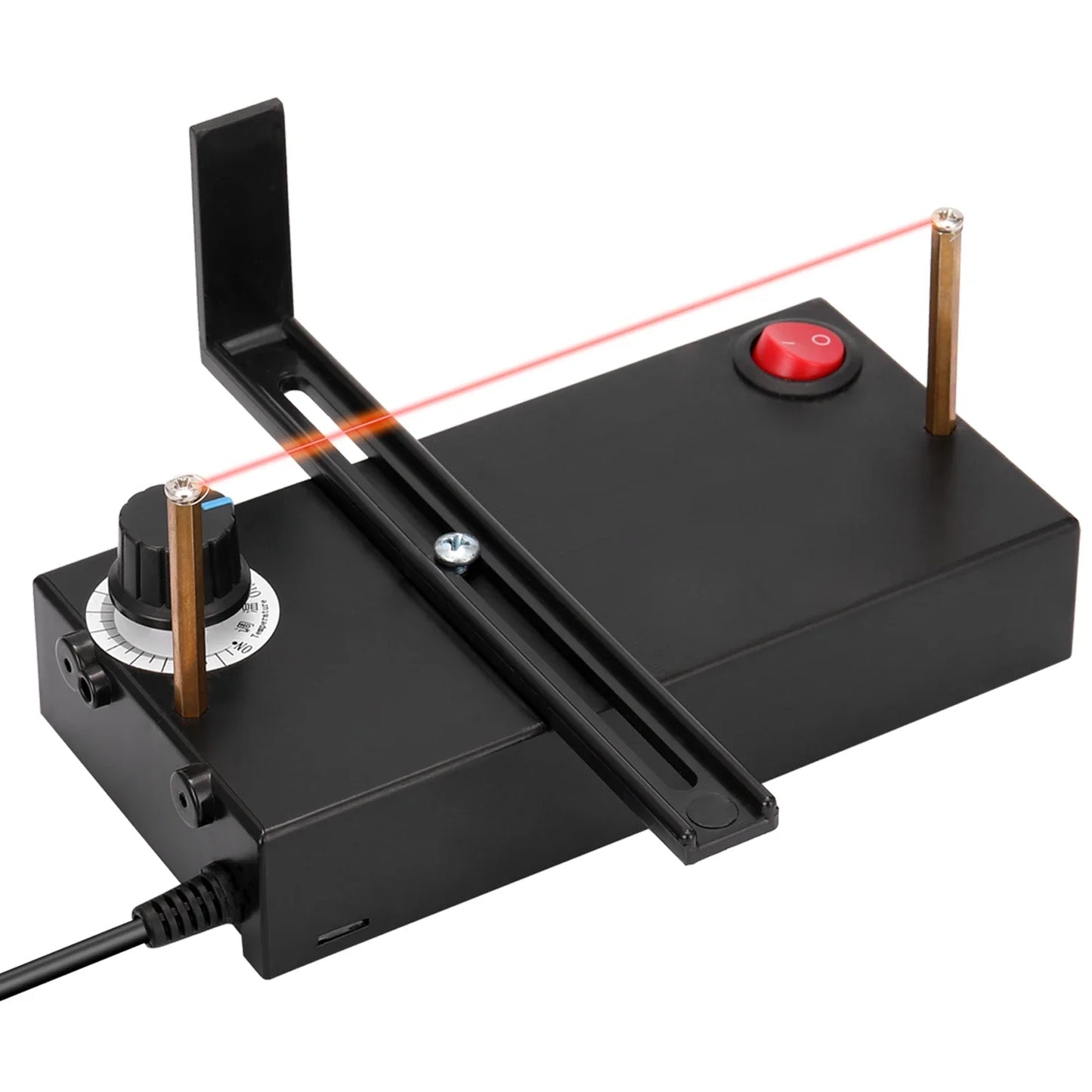 Kleine Heißdrahtschneidemaschine: Manuelle elektrische Heizbandschneider - Ideal für DIY-Handwerksprojekte und elektromechanisches thermisches Schneiden