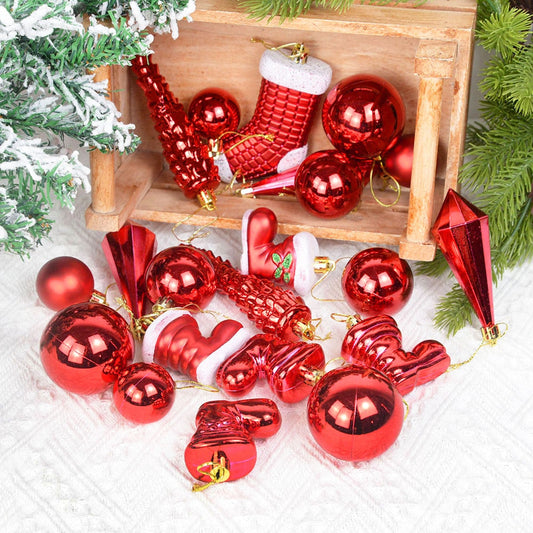 Frendorf | 21 Stück Weihnachtsbaumkugel