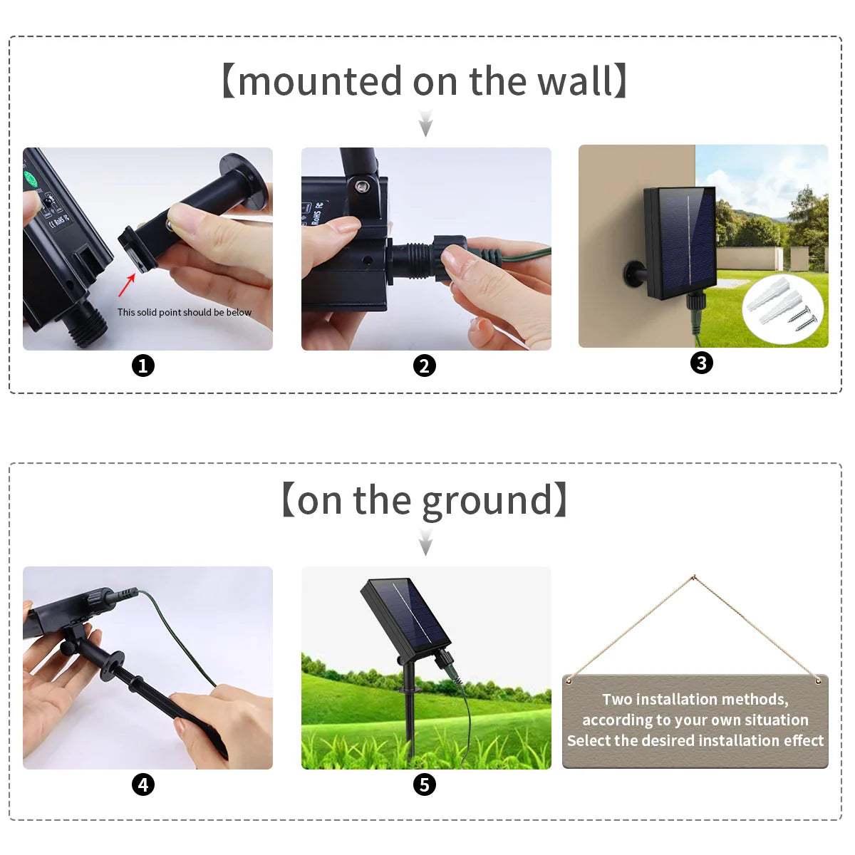 Frendorf | 100M LED Solar Lichterkette – Wasserdicht, ultraheller Außenkranz mit Fernbedienung für Garten, Terrasse und Weihnachtsdekoration