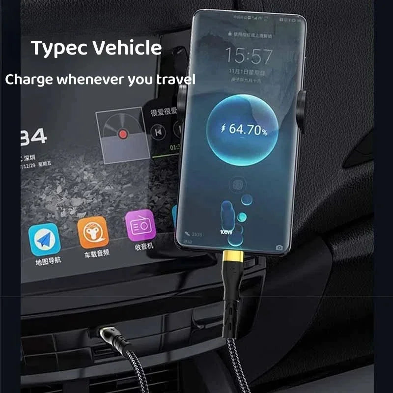 Frendorf | 120W Typ C zu Typ C Lade-Datenkabel