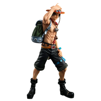 Figur One Piece DX10th Anniversary Feuerfaust Escal D Ace Ruffy Brother Spielzeug Japan Anime Sammlerfiguren PVC Modell Spielzeug
