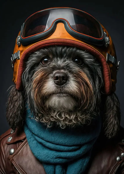 Lustige Tier-Aviator-Poster-Drucke Löwe Tiger Elefant Reh Flugzeug Pilot Leinwandmalerei Wandkunst Für Wohnzimmer Wohnkultur