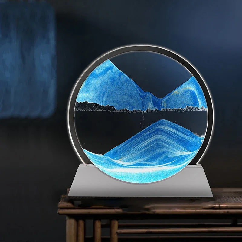 Bewegende Sand Tischlampe