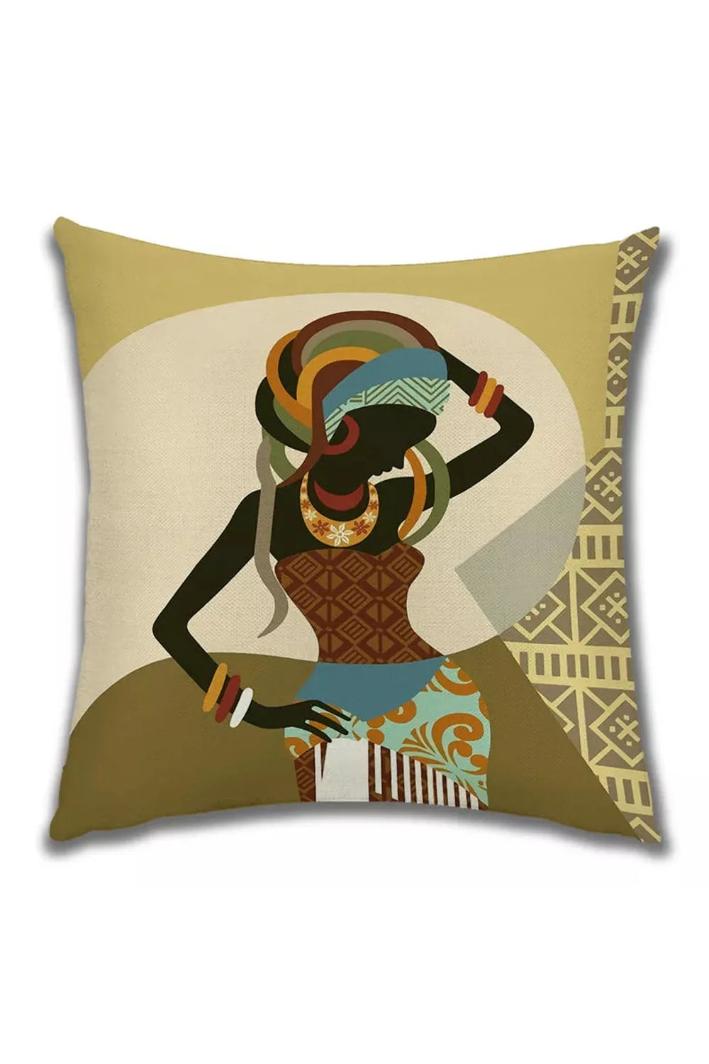 Afrikanische Damen-Kissenbezug