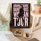 Beliebter Popsänger-Ariana Grande Poster Wandkunst Wohnkultur Zimmerdekor Digitale Malerei Wohnzimmer Restaurant Küchenkunst
