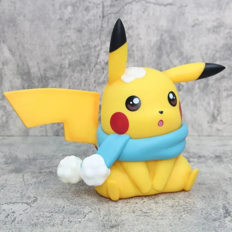 23CM Pokemon Pikachu Actionfigur Große Anime Pocket Monster Cartoon Figuren Modellornamente Statue Dekoration Kinder Geschenk Spielzeug