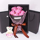 Frendorf | 7 Rosen Seifenstrauß Geschenkbox