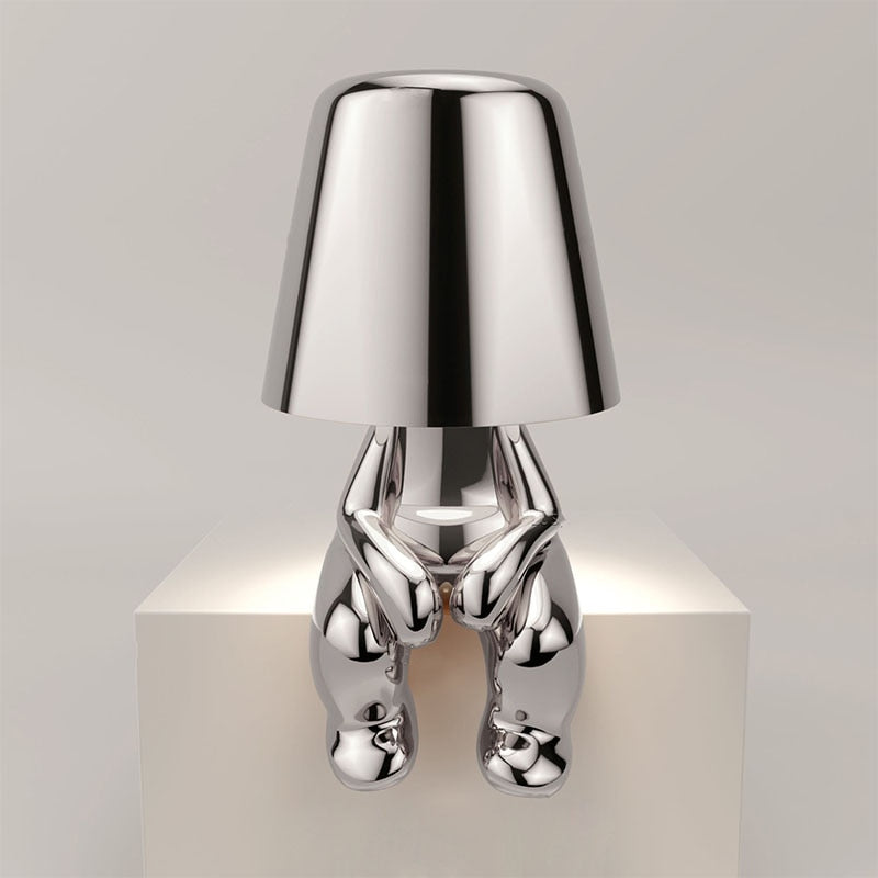 Frendorf - Künstlerische Moderne LED Tischlampe | Dimmbare Beleuchtung je nach Stimmung