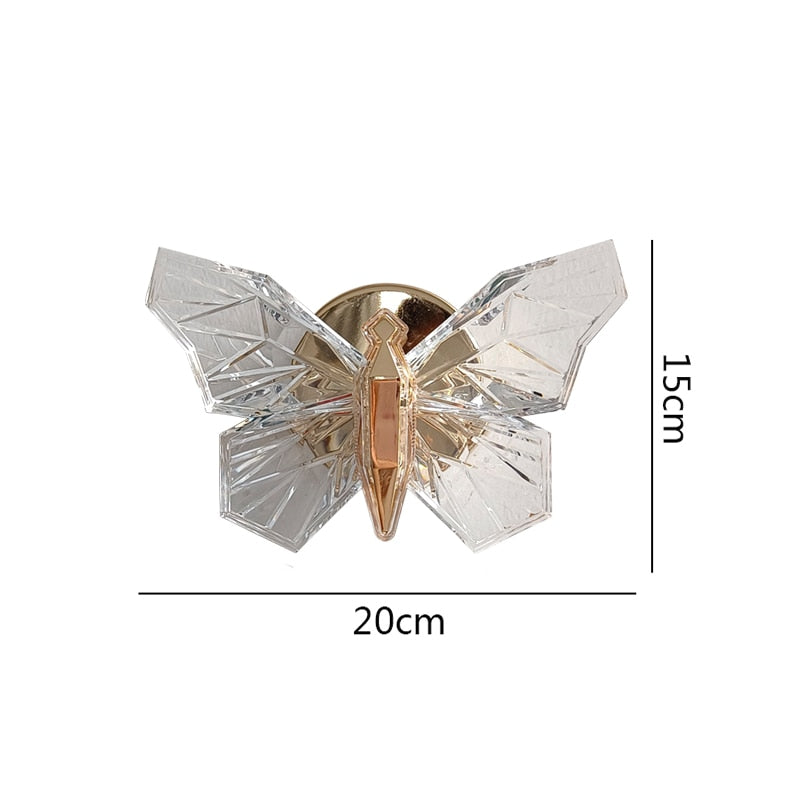 Nordic Butterfly Wandlampe