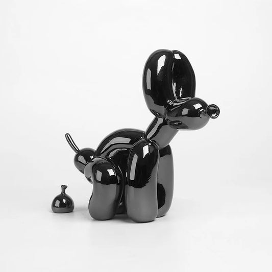 Minimalistisches Ballonhund-Ornament